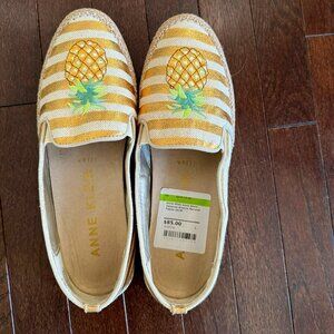 ANNE KLEIN ZARENNA Pineapple SLIP ON ESPADRILLE 8